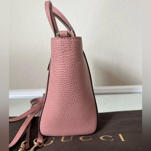 Gucci Swing Mini Crossbody Bag – Light Pink - Picture 4 of 16